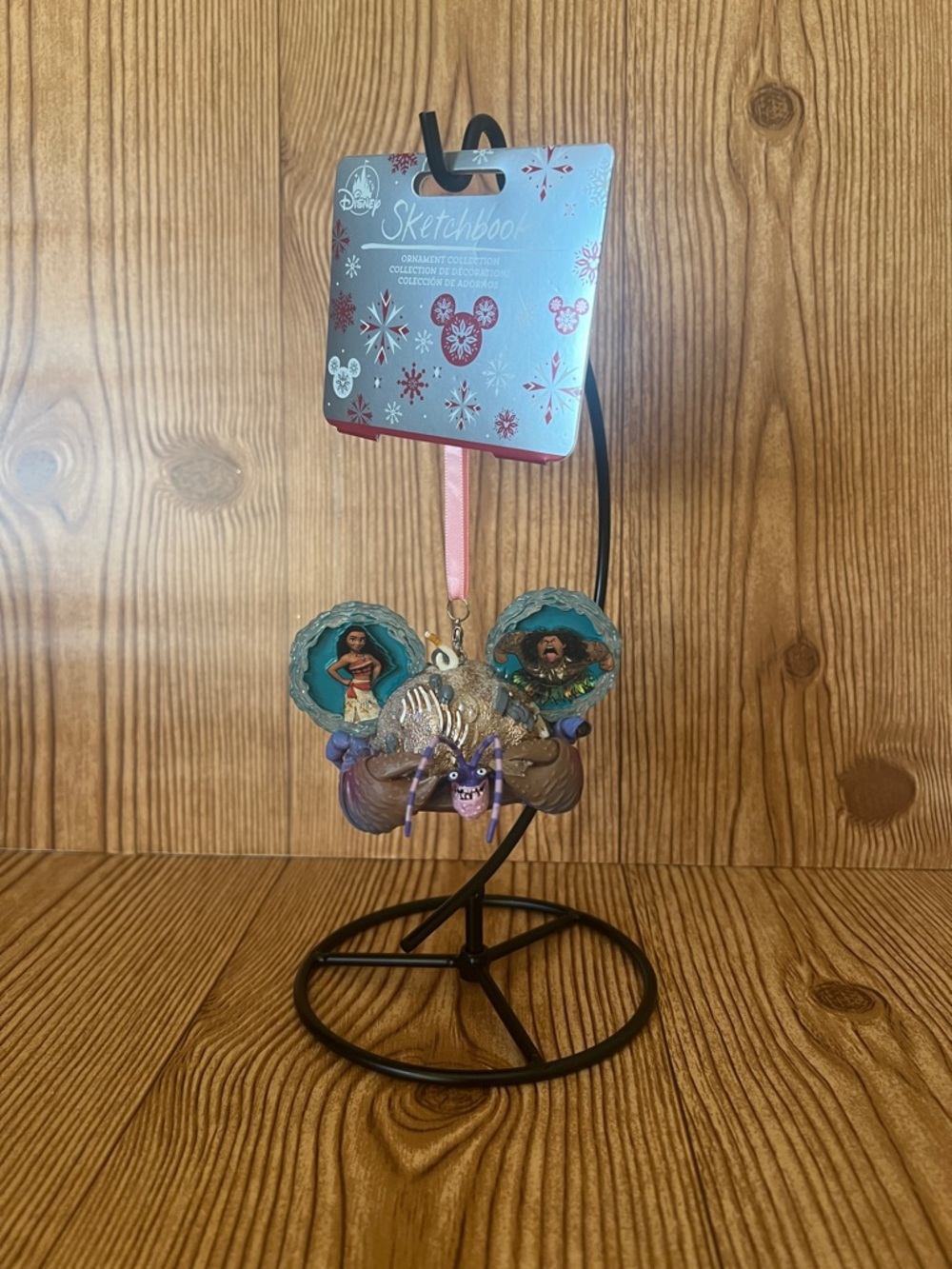 Disney Parks Moana’s Tamatoa Ear Hat Ornament **DAMAGE PLEASE READ***